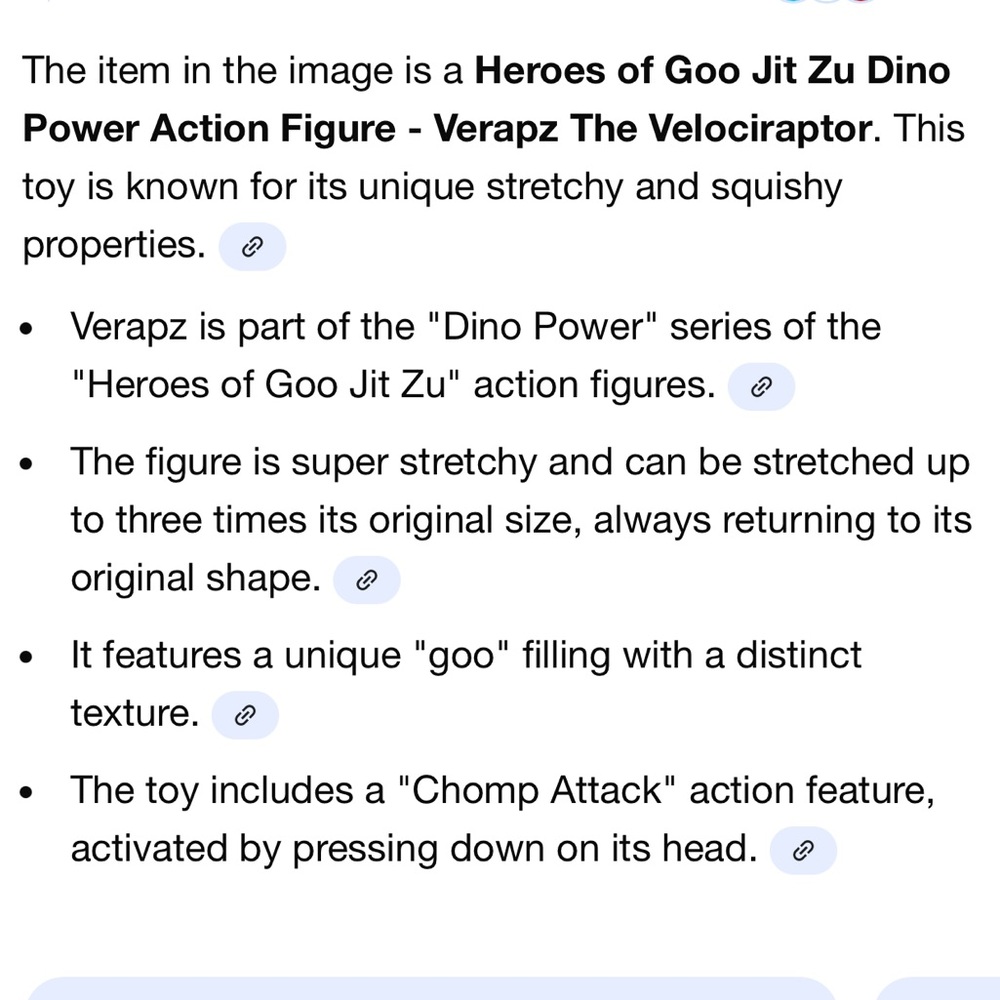 Heroes of Goo Jit Zu Dino Power – Verapz the Velociraptor‎ – Action Figure - Picture 13 of 13